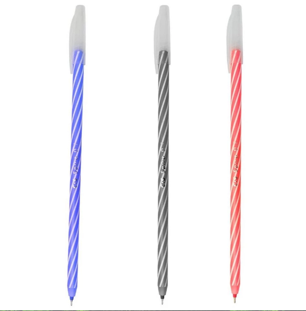 Caneta Esferográfica Spiro Cis - Conjunto Com 3 Cores